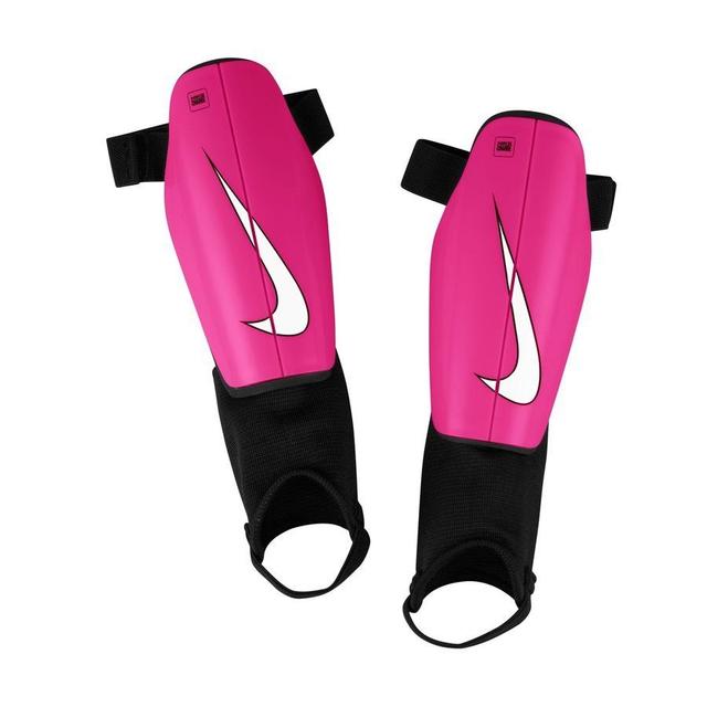 Nike Shin Pads Charge Mad Brilliance - Fierce Pink/black/white Kids, size Medium/150-170cm on Productcaster.