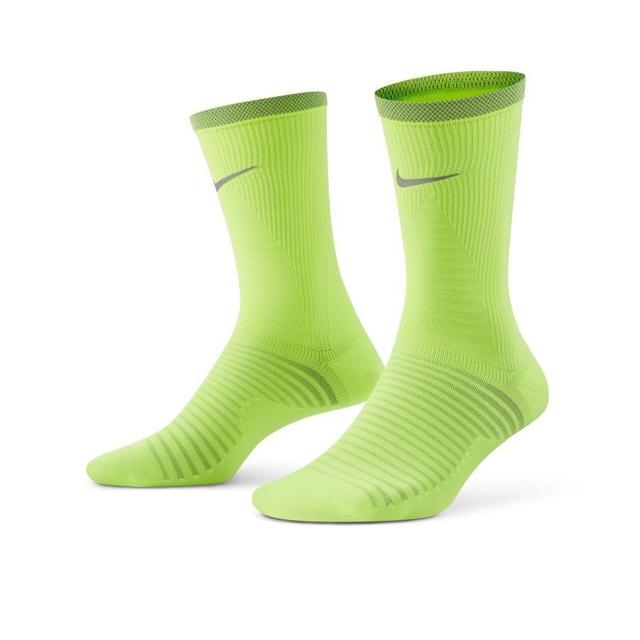 Nike Running Socks Spark Lightweight - Volt/reflect Silver, size 41 on Productcaster.