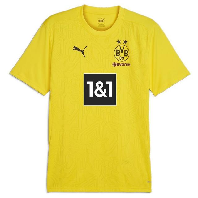 Dortmund Tränings T-Shirt - Gul - PUMA, storlek Large on Productcaster.