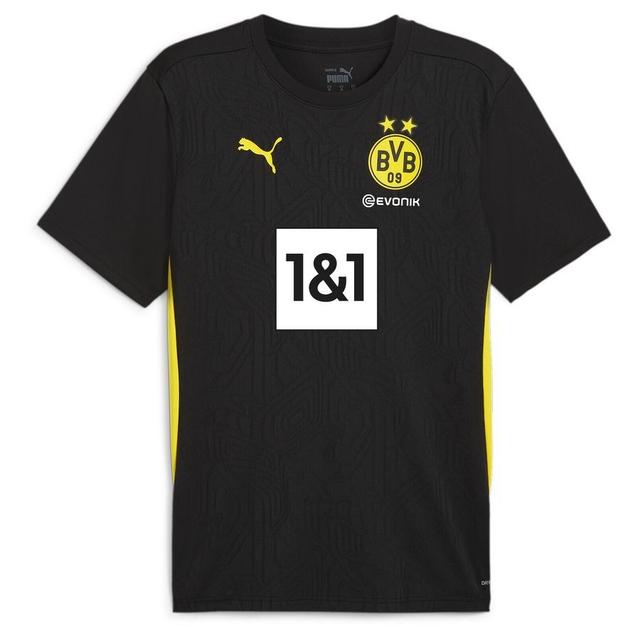 Dortmund Tränings T-Shirt - Svart/Gul - PUMA, storlek Small on Productcaster.