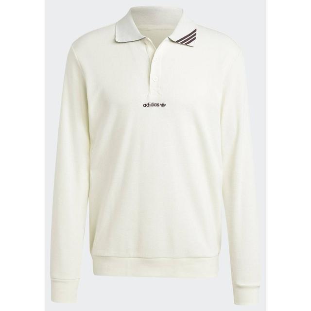 adidas Original Long Sleeve Polo Shirt, størrelse Medium on Productcaster.