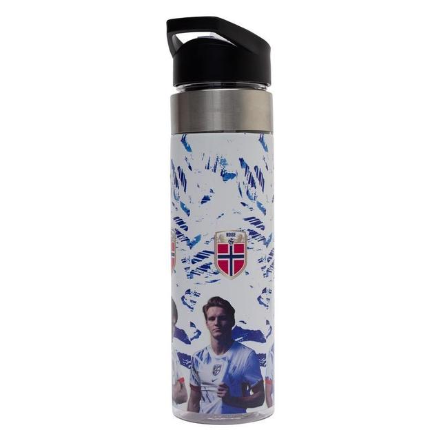 Norway Drinks Bottle - White - Unisport, size One Size on Productcaster.