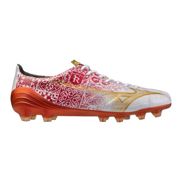 Mizuno Alpha Made In Japan Fg/ag Sergio Ramos 4 Vol. Lll - White/gold/red Limited Edition, size 40 on Productcaster.