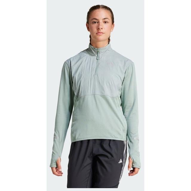 adidas Ultimate Hi Vis Reflective Shirt Met Halflange Rits, maat X-Small on Productcaster.