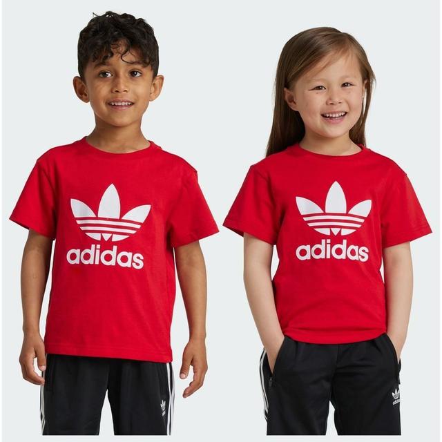 adidas Original Adicolor Trefoil Tee Kids, størrelse 128 cm on Productcaster.