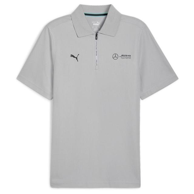 PUMA F1 Polo Mercedes - Grå, størrelse Small on Productcaster.