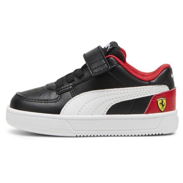 PUMA F1 Sneakers Ferrari - Zwart Wit/rood Kids, maat 23 on Productcaster.