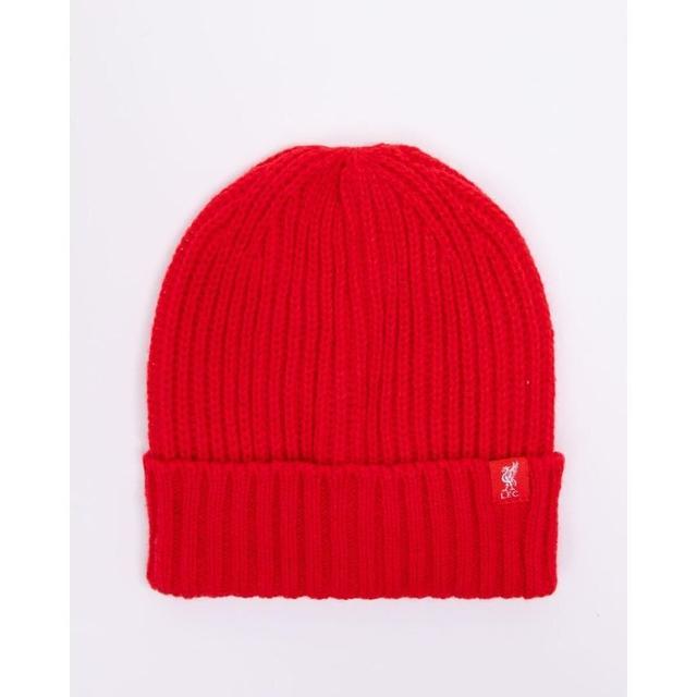 Liverpool Beanie Ribbed - Red Kids - Liverpool Fc, size One Size on Productcaster.