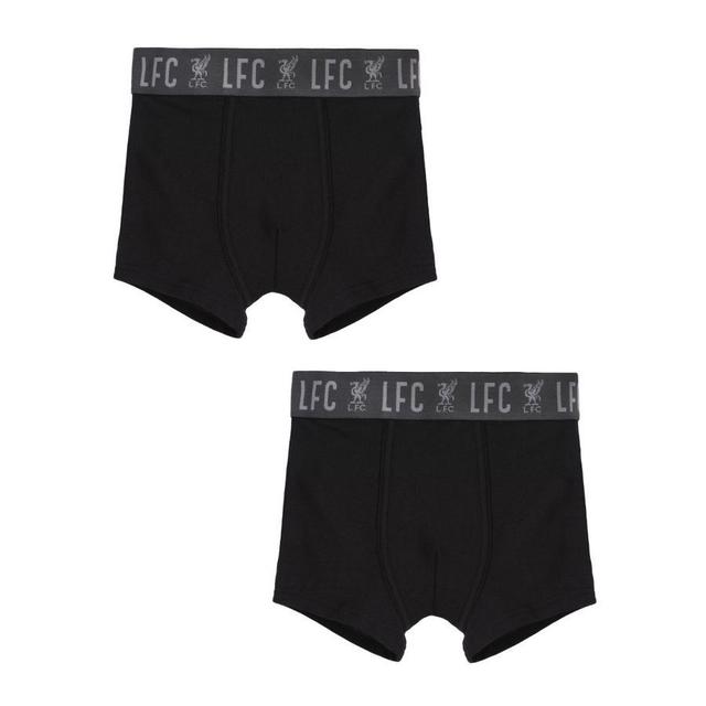 Liverpool Trunks 2-pack - Black Kids - Liverpool Fc, size 9-10 years/127-137 cm on Productcaster.