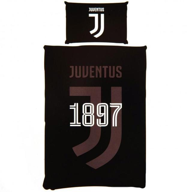 Juventus Bedding - Black/white - Taylors Merchandise, size One Size on Productcaster.