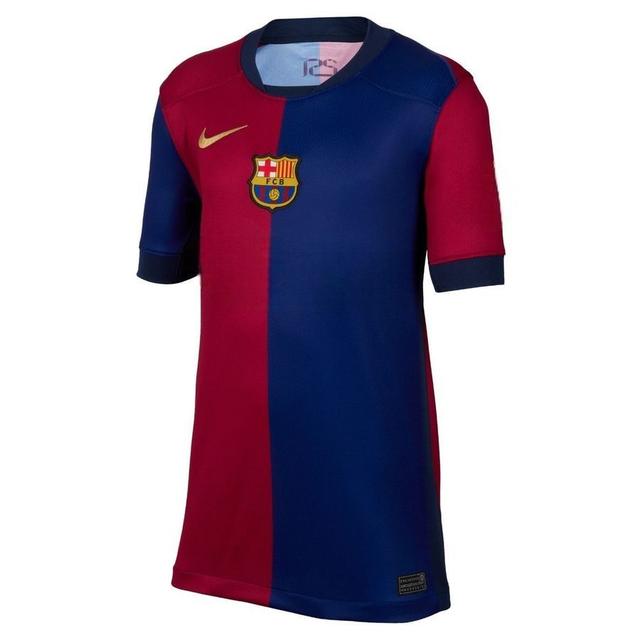 Barcelona Home Shirt 2024/25 Kids - Nike, size XS: 122-128 cm on Productcaster.