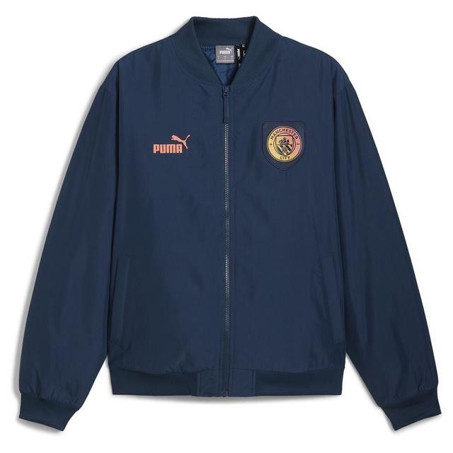 PUMA Manchester City Ng Bomberjacke, Größe Large on Productcaster.