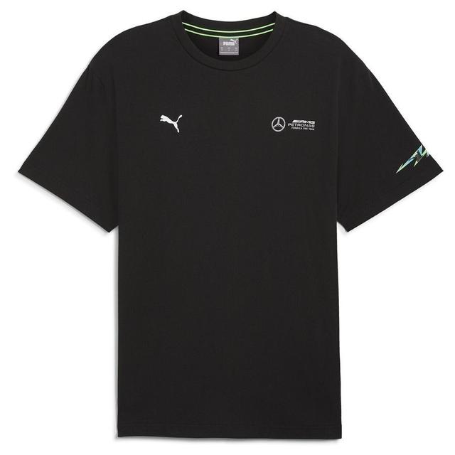 PUMA Mercedes-amg Petronas F1 Neon Energy T-shirt - Schwarz, Größe X-Large on Productcaster.