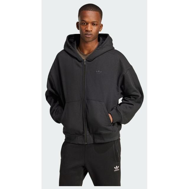 adidas Original Premium Essentials Full-zip Hoodie, størrelse Small on Productcaster.