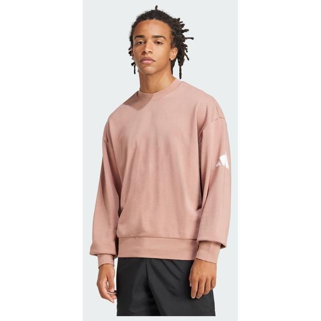 adidas Essentials Loose Fit 3 Bar Logo Sweatshirt, maat XX-Large on Productcaster.