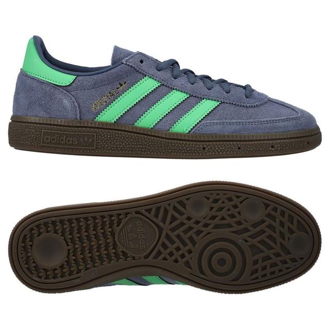 adidas Originals Spezial In - Preloved Ink/semi Screaming Green/gold Metallic - Indoor (Ic), size 45⅓ on Productcaster.