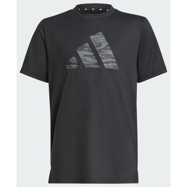 adidas Training Essentials Camo-print T-shirt Kids, maat 176 cm on Productcaster.