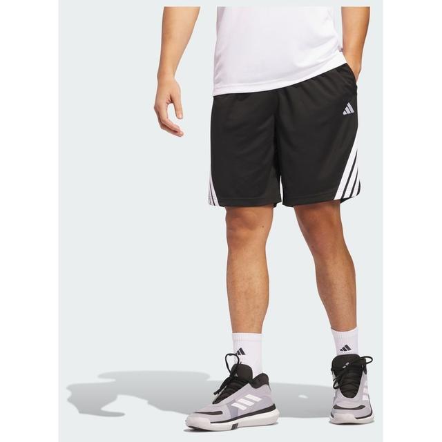 adidas Legends 3-stripes Basketbalshort, maat X-Small on Productcaster.