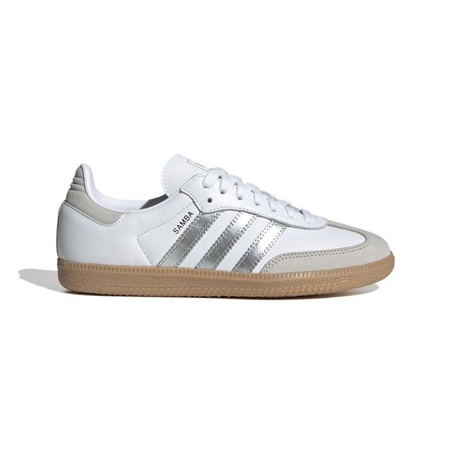 adidas Originals Samba OG - Weiß/Silber/Grau Damen - Halle (IC), Größe 36⅔ on Productcaster.