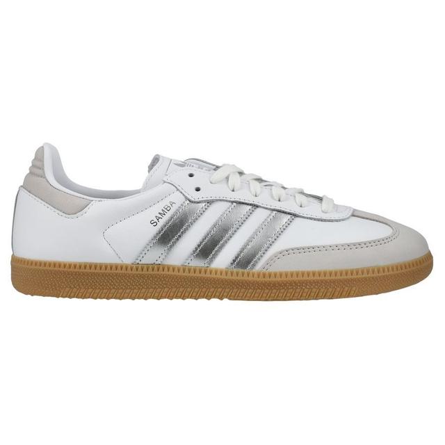 adidas Originals Samba Og - Footwear White/silver Metallic/grey One Women, size 44 on Productcaster.