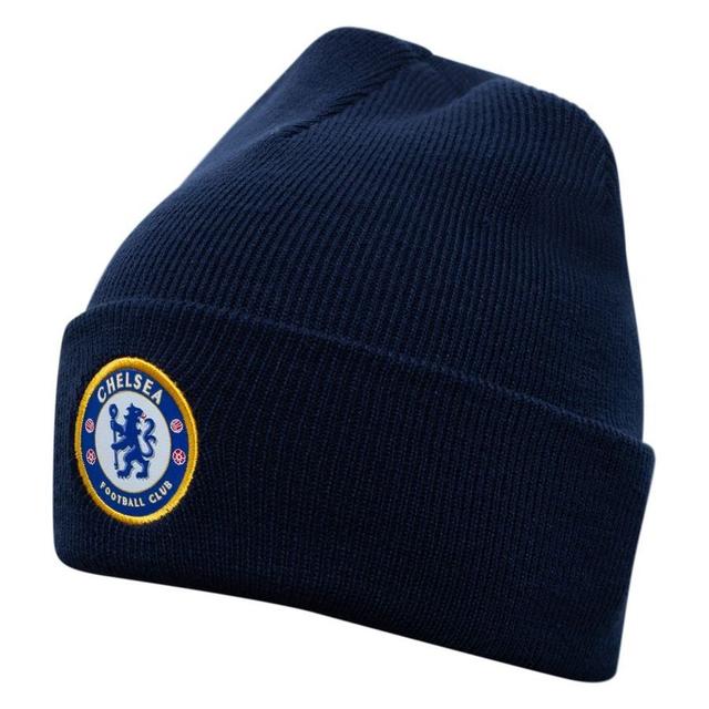 Chelsea Beanie Dri-fit Peak Sc - Obsidian - Nike, size One Size on Productcaster.