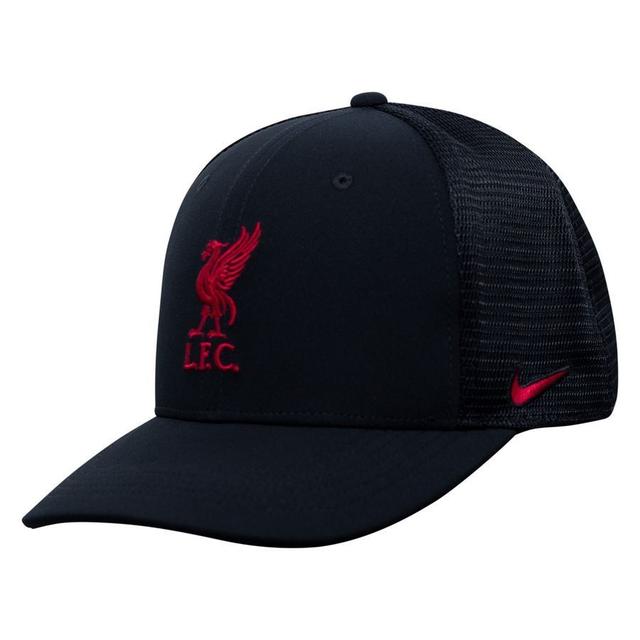 Liverpool Cap Aerobill C99 - Black/gym Red - Nike, size M/L on Productcaster.