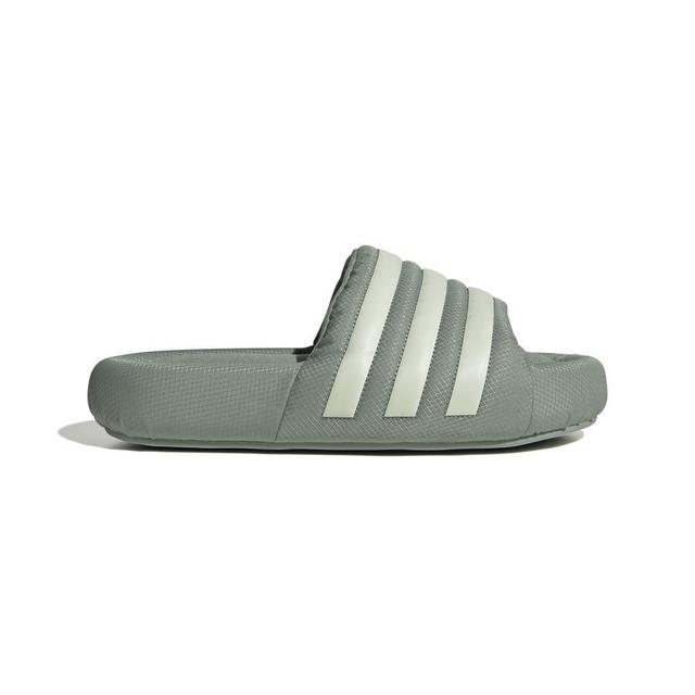 adidas Slide Adilette 24 - Silver Green, size 44½ on Productcaster.