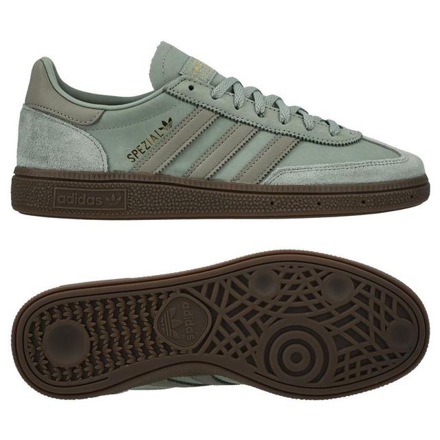 adidas Originals Spezial In - Silver Green/silver Pebble Women - Indoor (Ic), size 38⅔ on Productcaster.