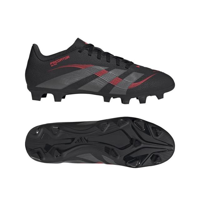 adidas Predator Club Fxg Stealth Victory - Core Black/grey Four/lucid Red, size 41⅓ on Productcaster.