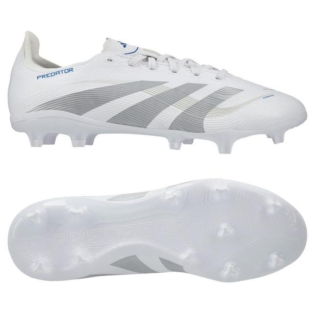 adidas Predator League Fg/ag Polar Victory - Footwear White/silver Metallic/bright Royal, size 44⅔ on Productcaster.