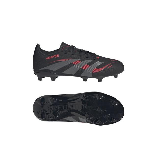 adidas Predator League Fg/ag Stealth Victory - Core Black/grey Four/lucid Red Kids, size 35 on Productcaster.