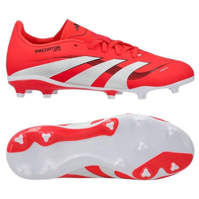 adidas Predator League Fg/ag Pure Victory - Lucid Red/footwear White/core Black Kids, size 36 on Productcaster.