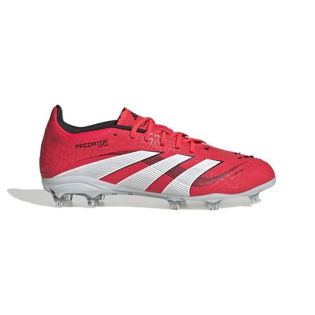 adidas Predator Elite Fg Pure Victory - Lucid Red/footwear White/core Black Kids - Grass (Fg), size 30 on Productcaster.