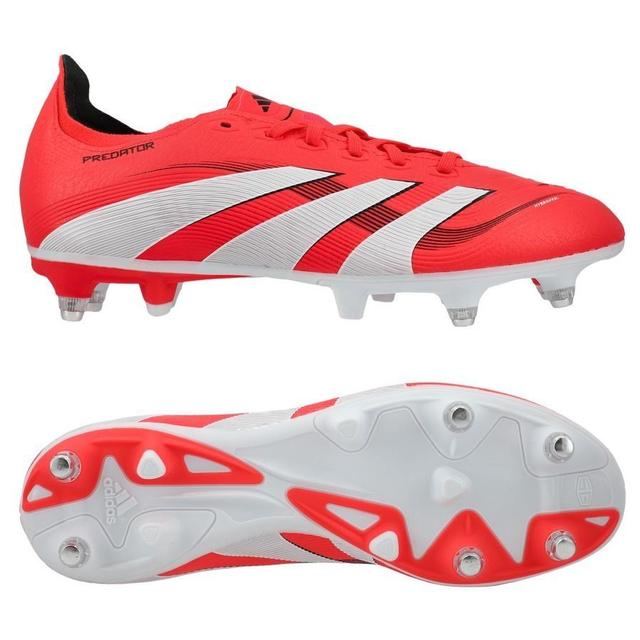 adidas Predator League Sg Pure Victory - Lucid Red/footwear White/core Black - Soft Ground (Sg), size 46 on Productcaster.