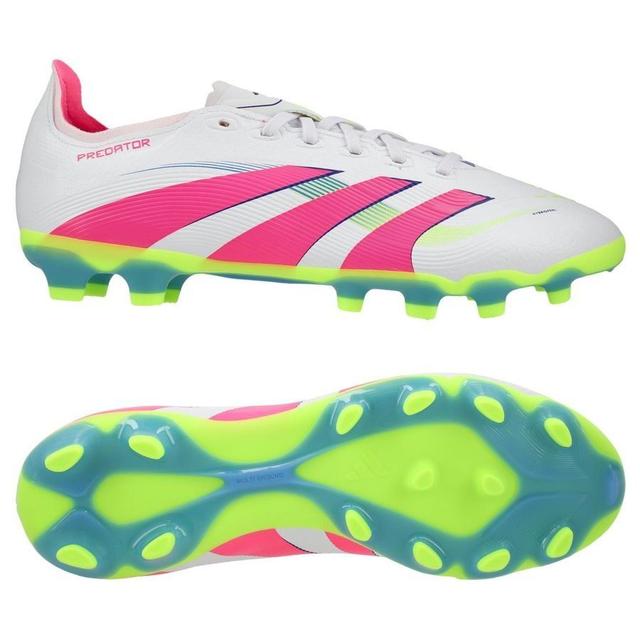 adidas Predator League Mg Celestial Victory - Footwear White/lucid Pink/lucid Lemon, size 46⅔ on Productcaster.