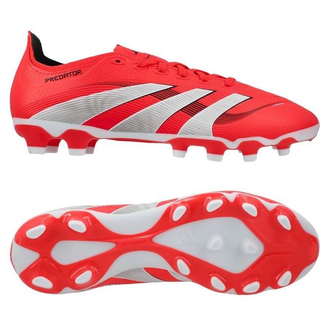 adidas Predator League Mg Pure Victory - Lucid Red/footwear White/core Black, size 40⅔ on Productcaster.