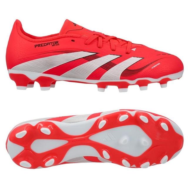 adidas Predator League Mg Pure Victory - Lucid Red/footwear White/core Black Kids, size 37⅓ on Productcaster.