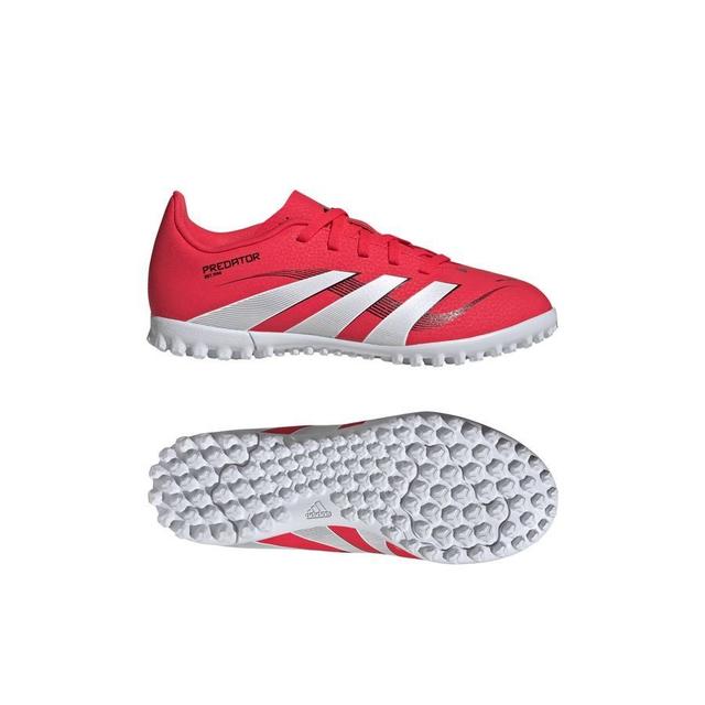 adidas Predator Club Tf Pure Victory - Lucid Red/footwear White/core Black Kids - Turf (Tf), size 36⅔ on Productcaster.