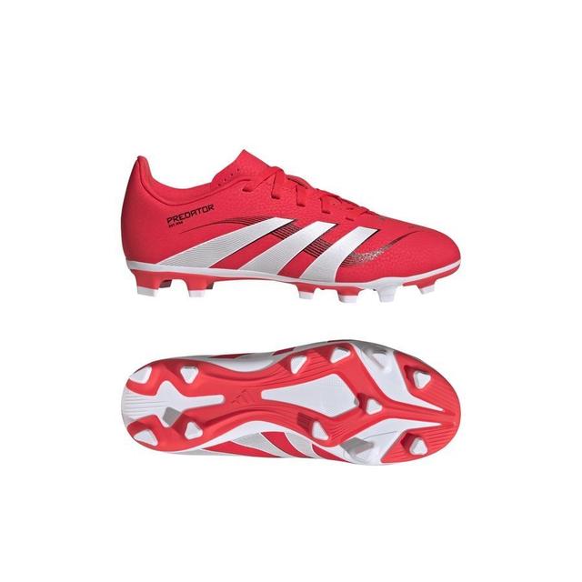 adidas Predator Club Fxg Pure Victory - Lucid Red/footwear White/core Black Kids, size 38 on Productcaster.