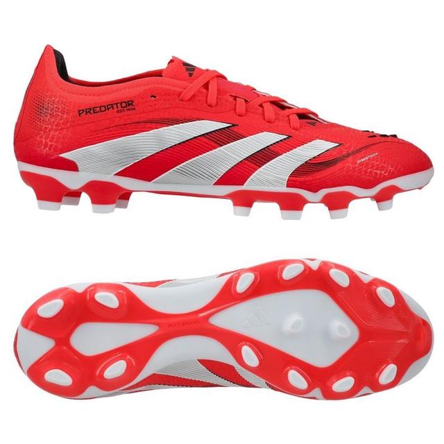 adidas Predator Pro Mg Pure Victory - Lucid Red/footwear White/core Black, size 48⅔ on Productcaster.