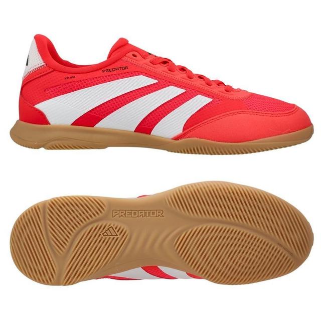 adidas Predator League In Pure Victory - Lucid Red/footwear White/core Black Kids - Indoor (Ic), size 38⅔ on Productcaster.