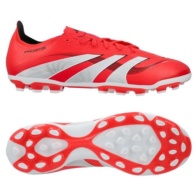 adidas Predator League 2g/3g Ag Pure Victory - Lucid Red/footwear White/core Black - Artificial Grass (Ag), size 44⅔ on Productcaster.