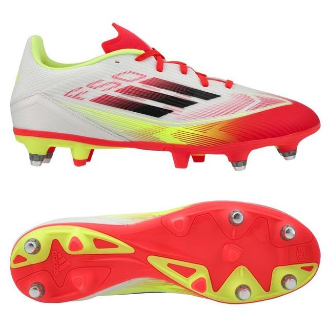 adidas F50 League Sg Pure Victory - Footwear White/core Black/solar Yellow - Soft Ground (Sg), size 43⅓ on Productcaster.