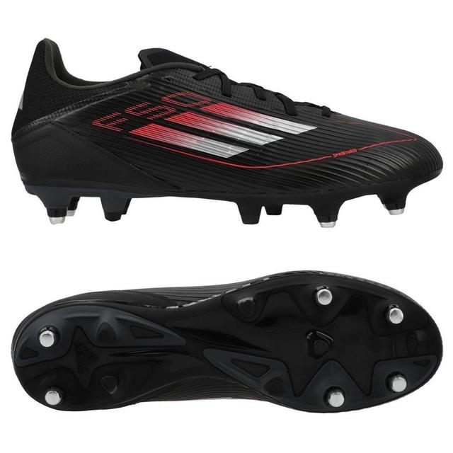 adidas F50 League Sg Stealth Victory - Core Black/iron Metal/lucid Red - Soft Ground (Sg), size 43⅓ on Productcaster.