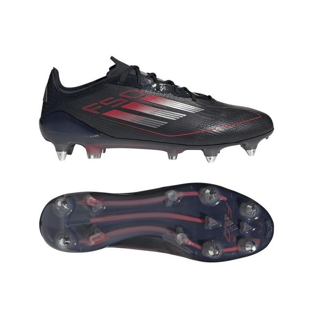 adidas F50 Elite Sg Stealth Victory - Core Black/iron Metal/lucid Red - Soft Ground (Sg), size 42 on Productcaster.