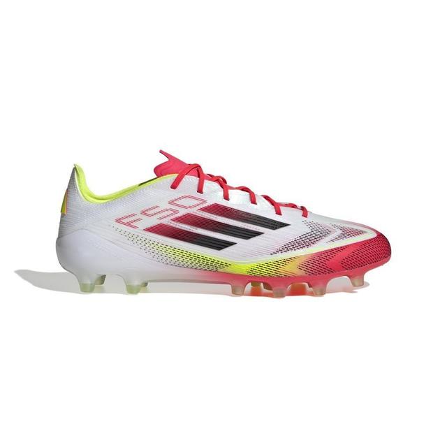 adidas F50 Elite Ag Pure Victory - Footwear White/core Black/solar Yellow - Artificial Grass (Ag), size 48 on Productcaster.