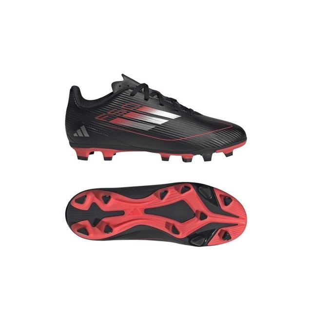 adidas F50 Club Fxg Stealth Victory - Core Black/iron Metal/lucid Red Kids, size 29 on Productcaster.