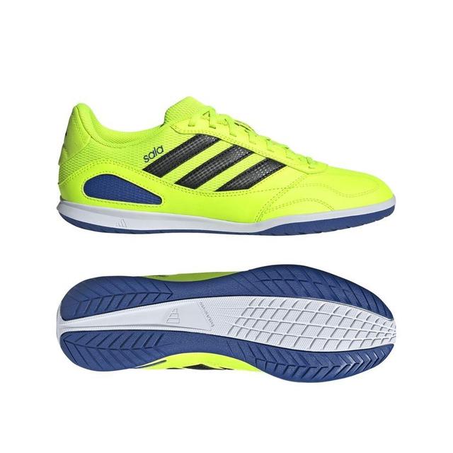 adidas Super Sala Iii Ic - Lucid Lemon/core Black/footwear White - Indoor (Ic), size 47⅓ on Productcaster.