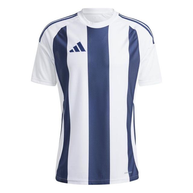 adidas Playershirt Striped 24 - Team Navy/white, size XX-Large on Productcaster.