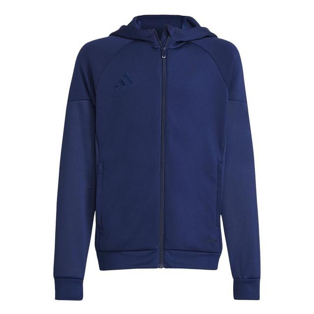 adidas Hættetrøje Tiro 25 Full Zip - Mørkeblå Børn, størrelse 176 cm on Productcaster.